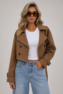 Francis Cropped Trench Jacket