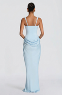 Cybéle corset square neck maxi dress