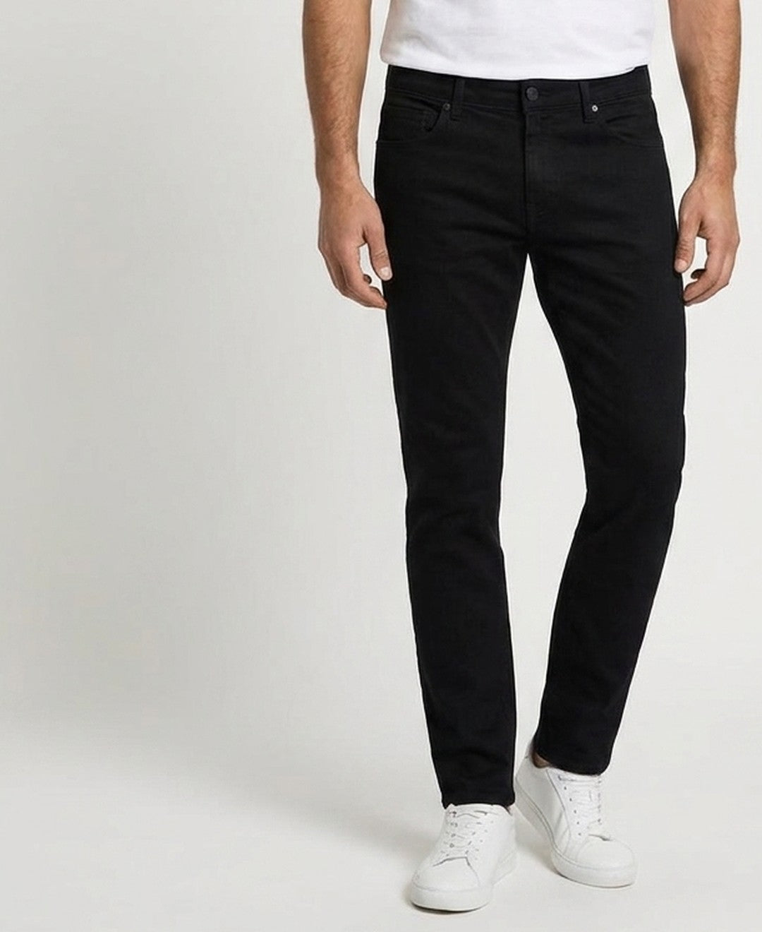 Dylan Slim Jeans in Black 9:11 hero