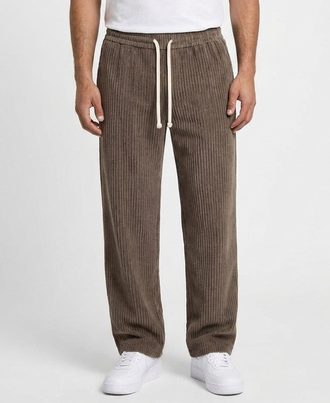 Marcel Corduroy Trousers in Brown 9:11 hero