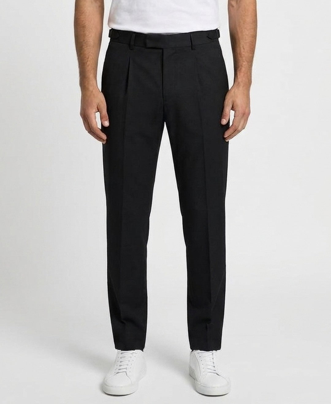 Carl Elegant Trousers in Black 9:11 hero