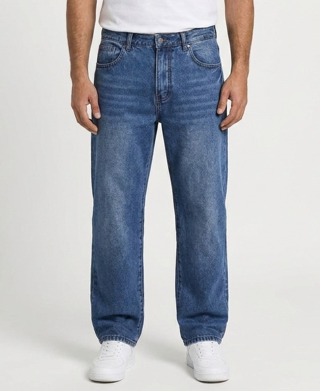 Elliot Wide Leg Jeans in Blue 9:11 hero