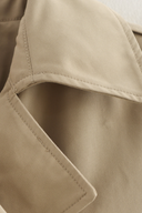 Stacy Cropped Trench Jacket