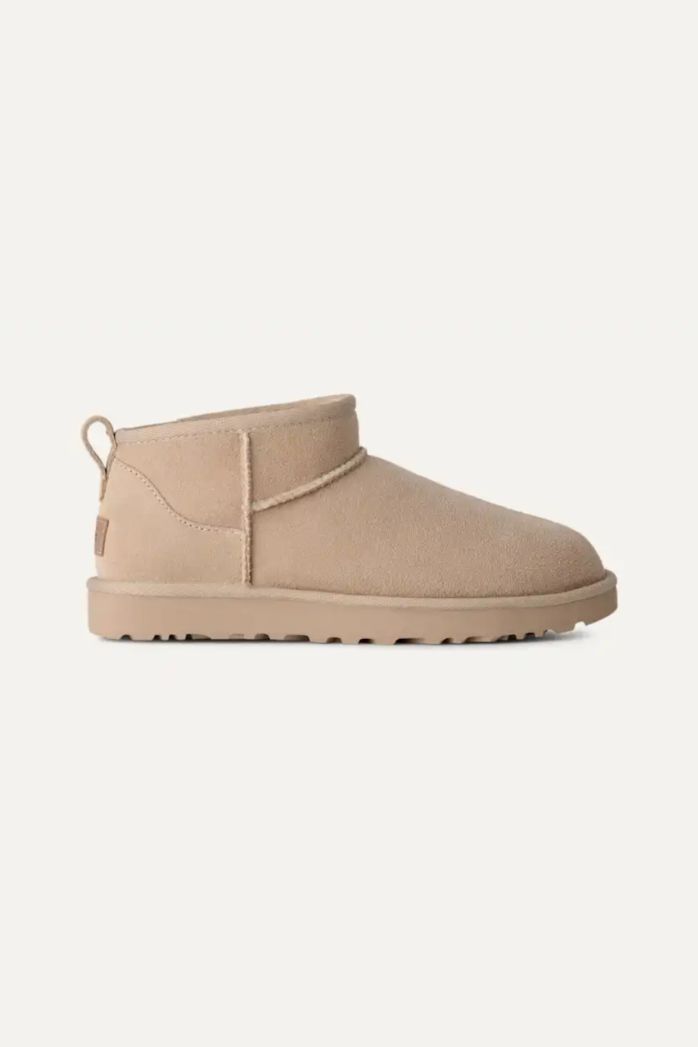 Women UGG Classic Ultra Mini Fur Lined Boots - Beige