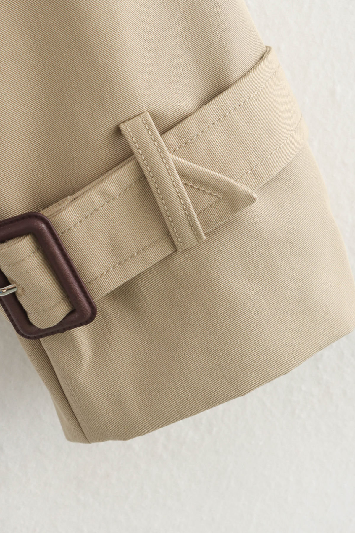 Stacy Cropped Trench Coat