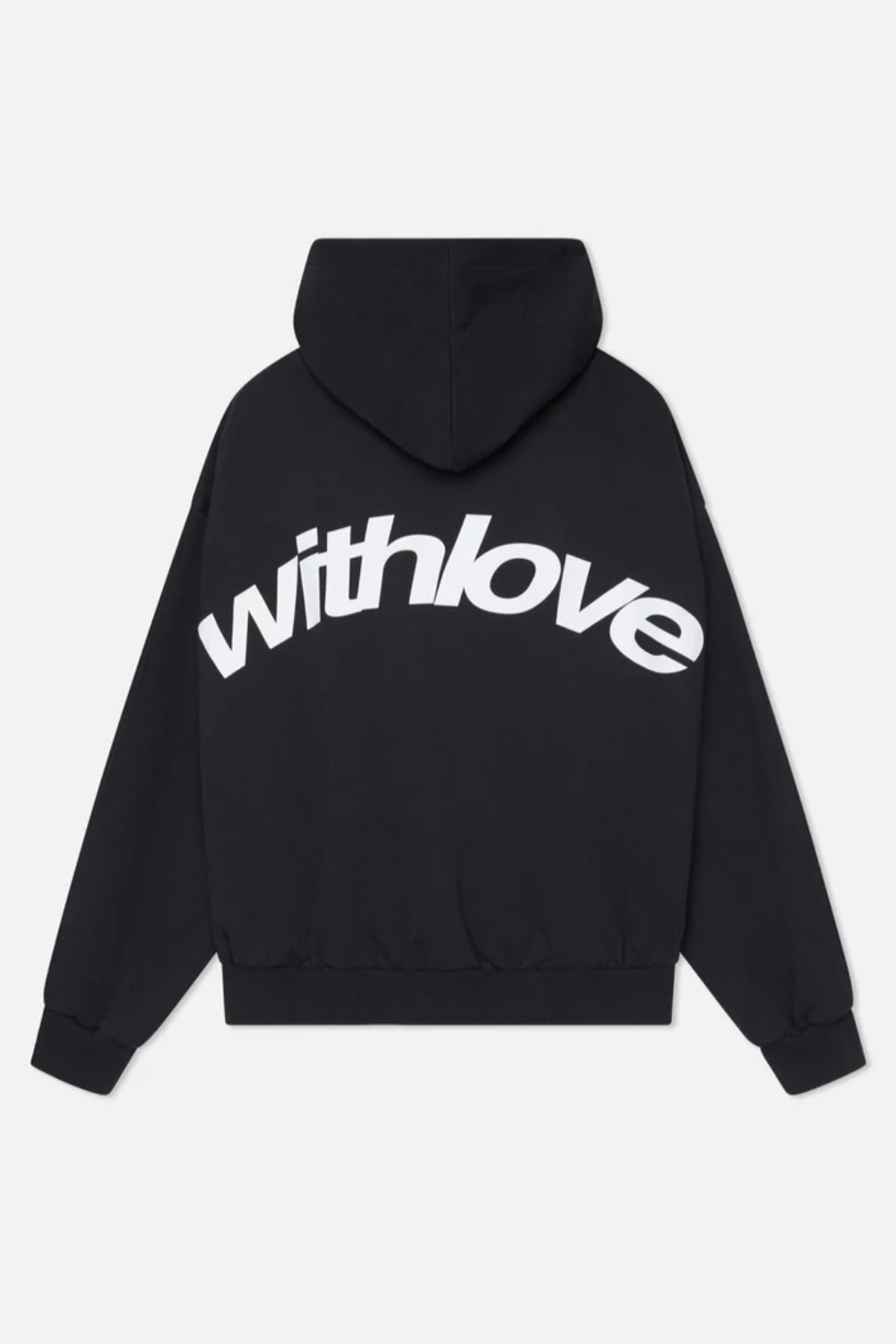 Women Hoodie Oversized Front Pocket Logo Print