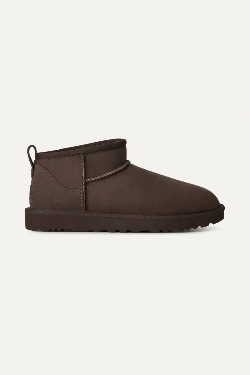 Women UGG Classic Ultra Mini Fur Lined Boots - Dark Brown