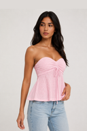 Holly Broderie Top