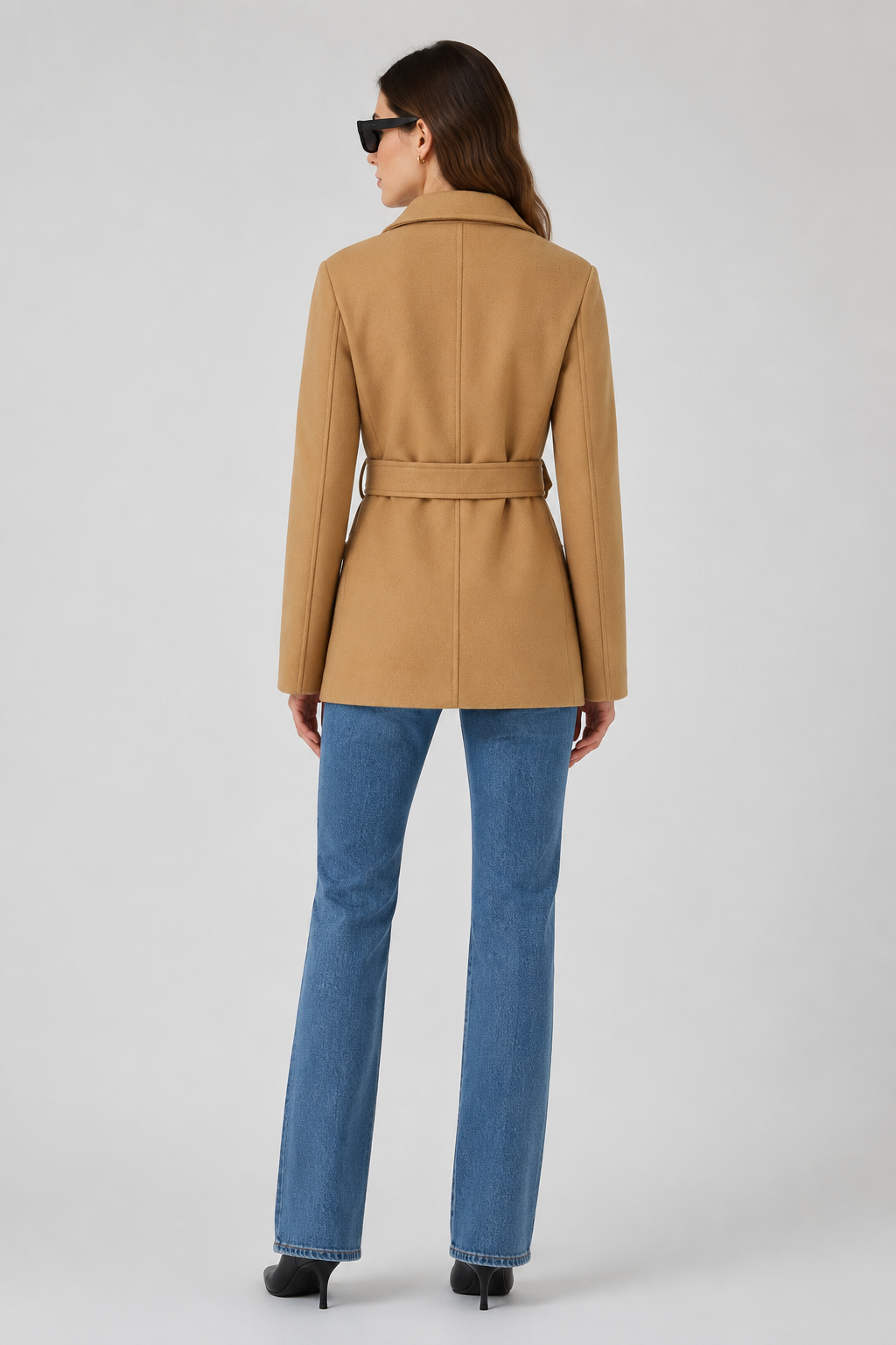 Trench-coat Mia en laine