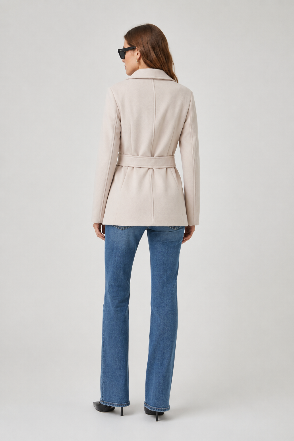 Trench-coat Mia en laine