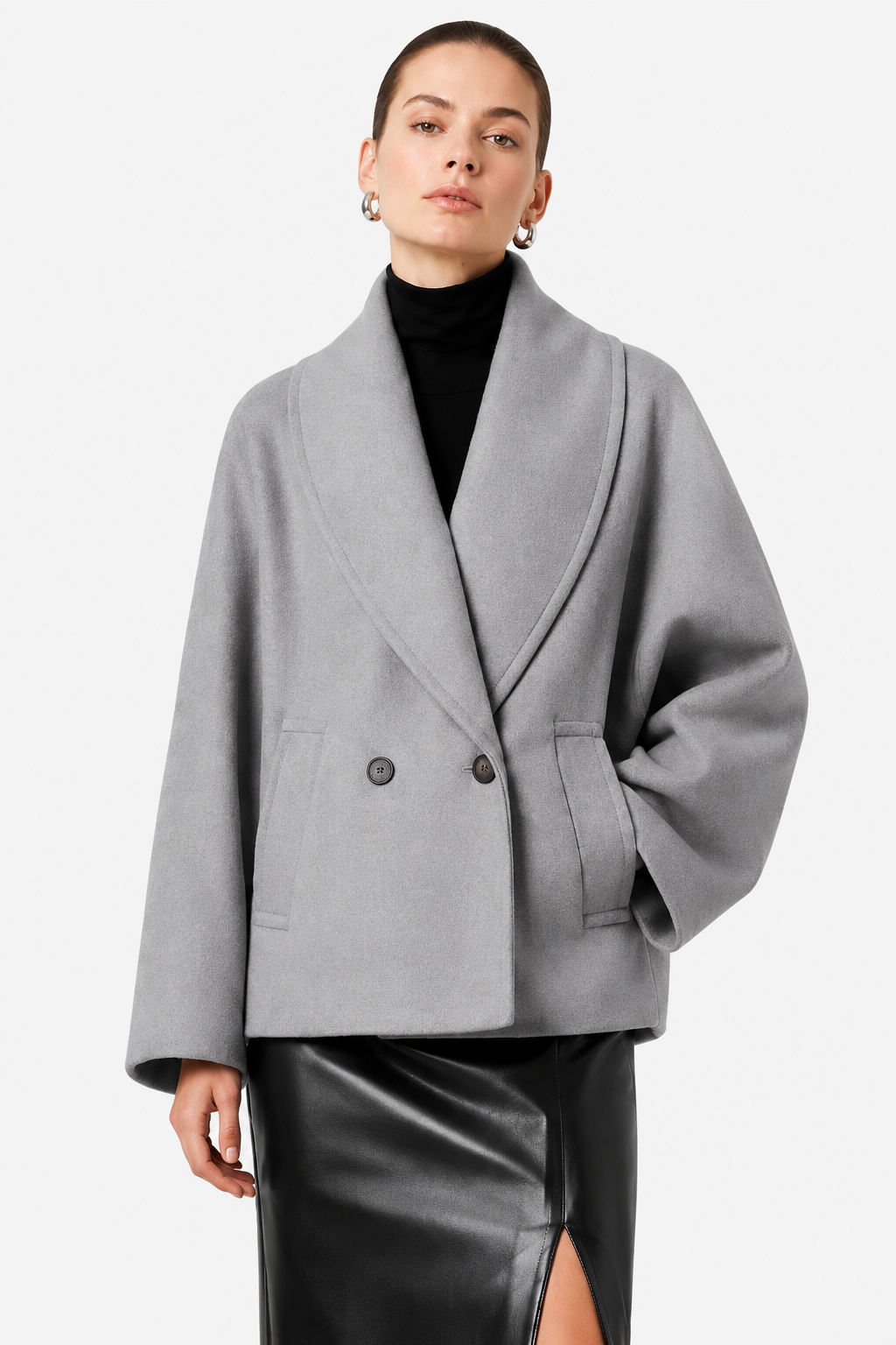 Manteau en laine Jalinda