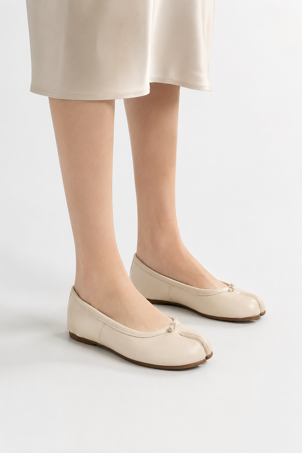 Ballerines à bout fendu Simone