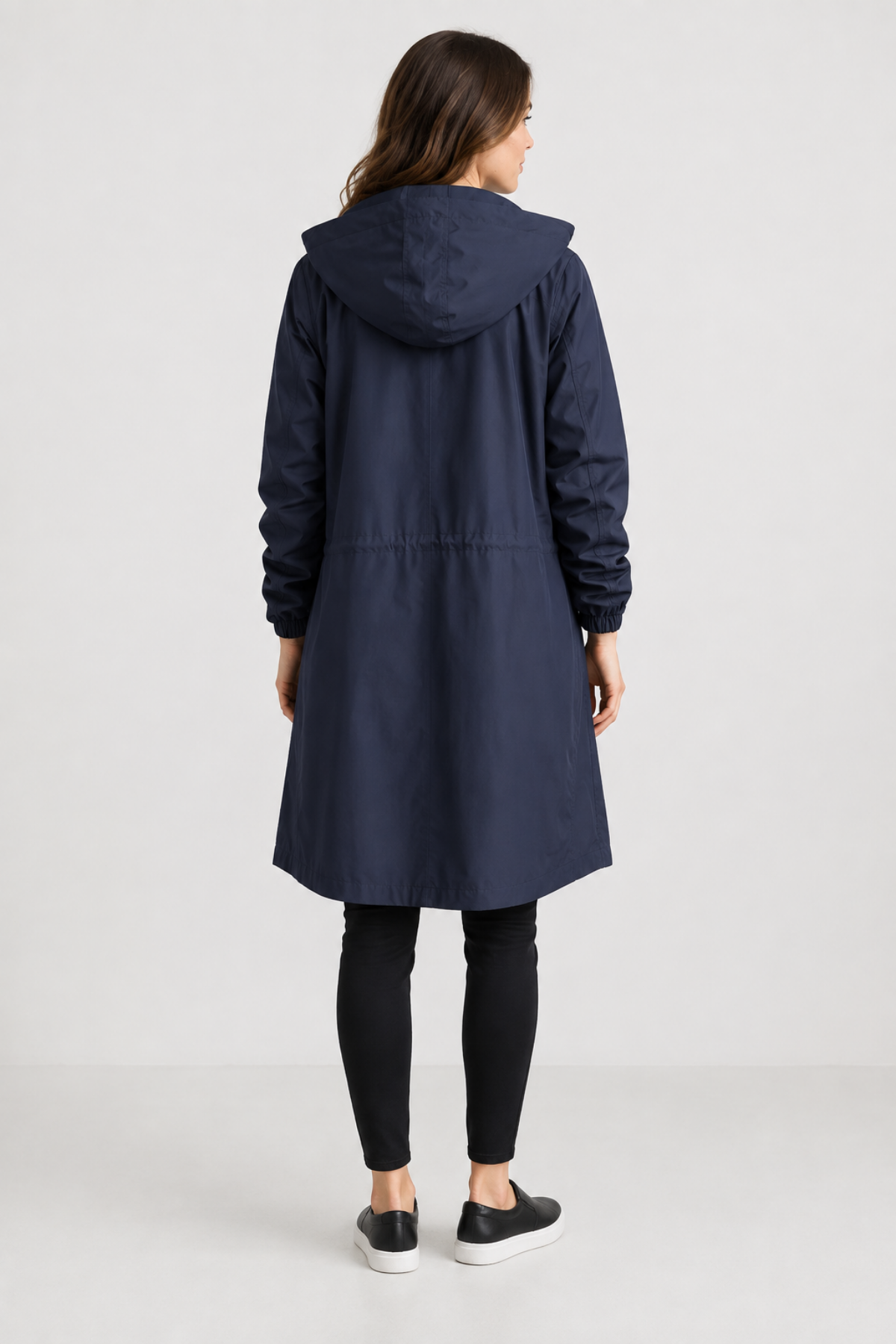 Ezra Hooded Trench Coat