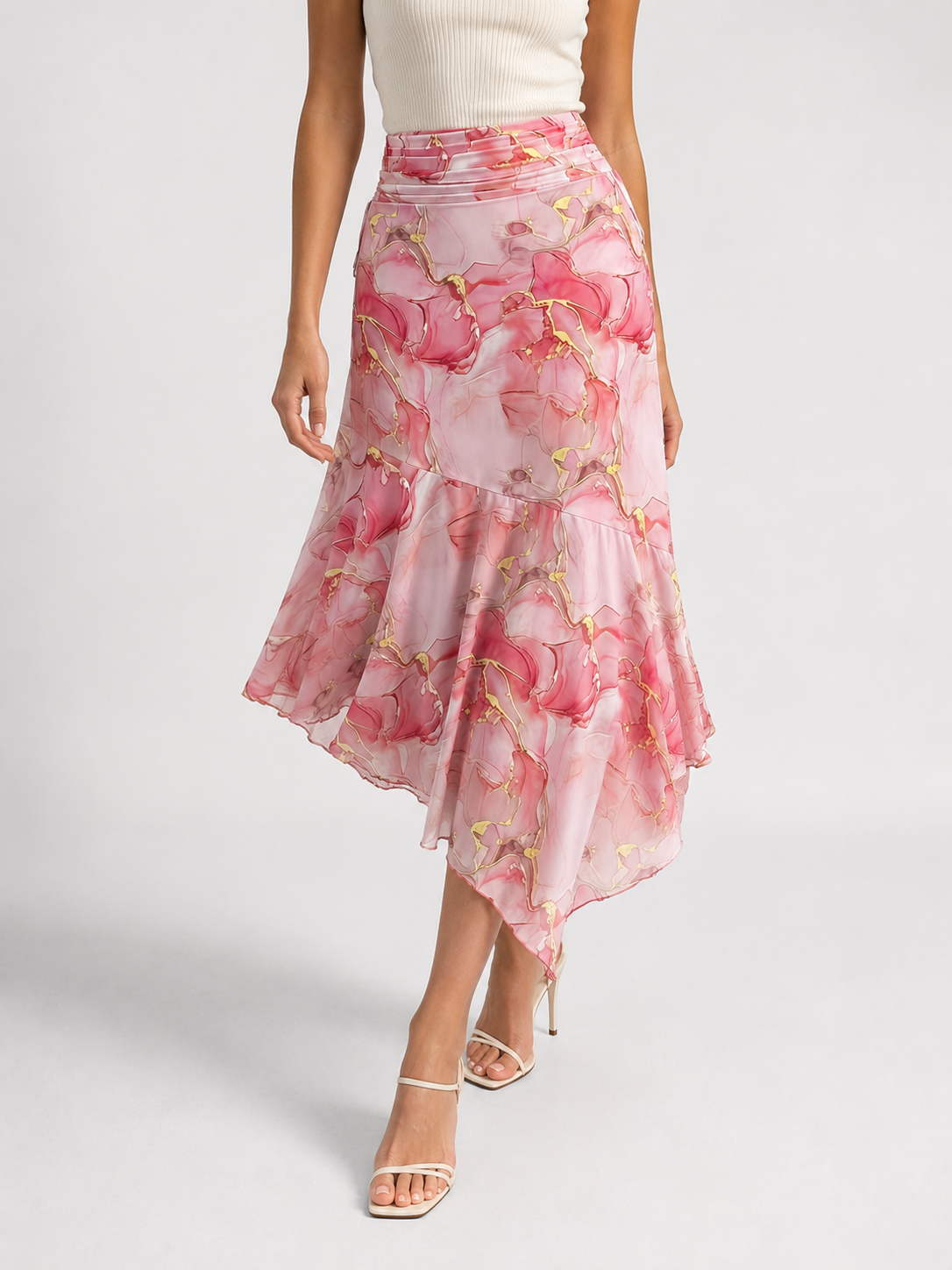 Jupe midi Sara
