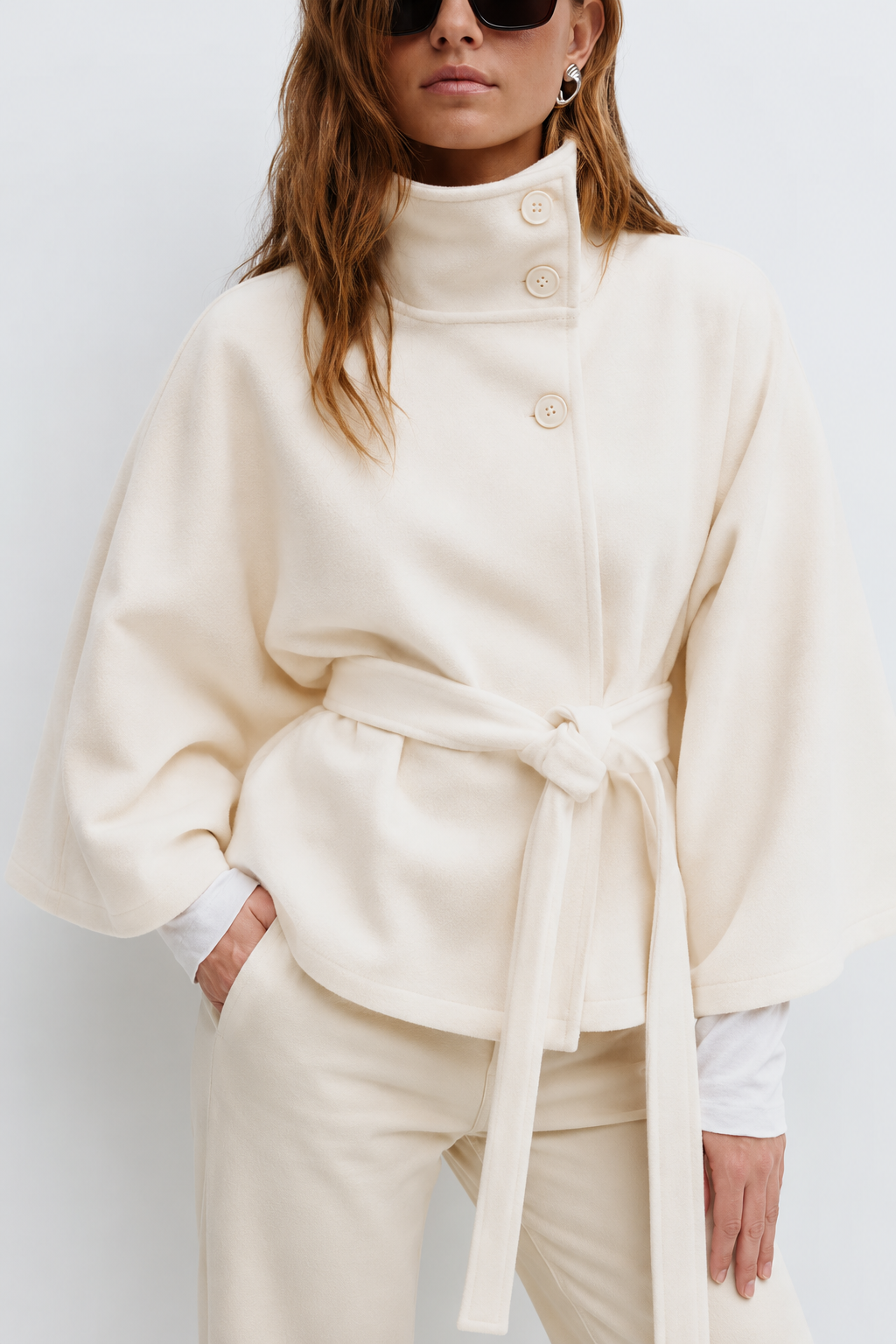 Manteau-cape Amelia