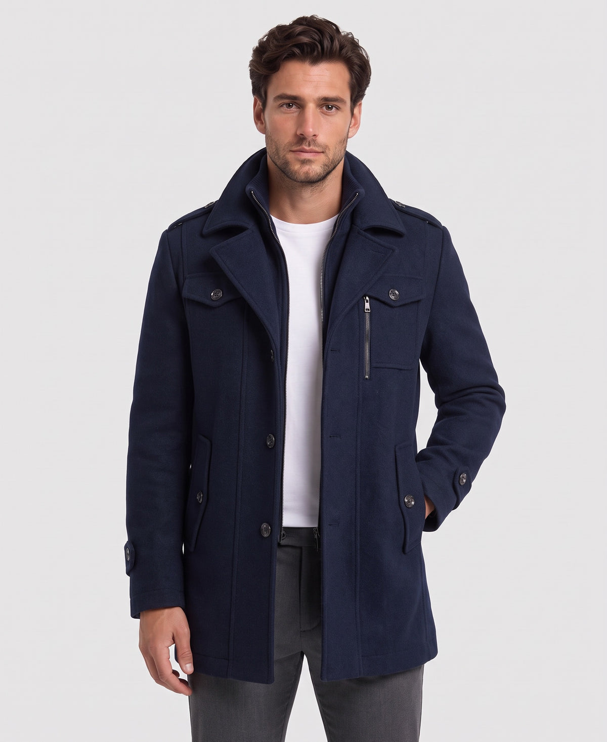 Navy front