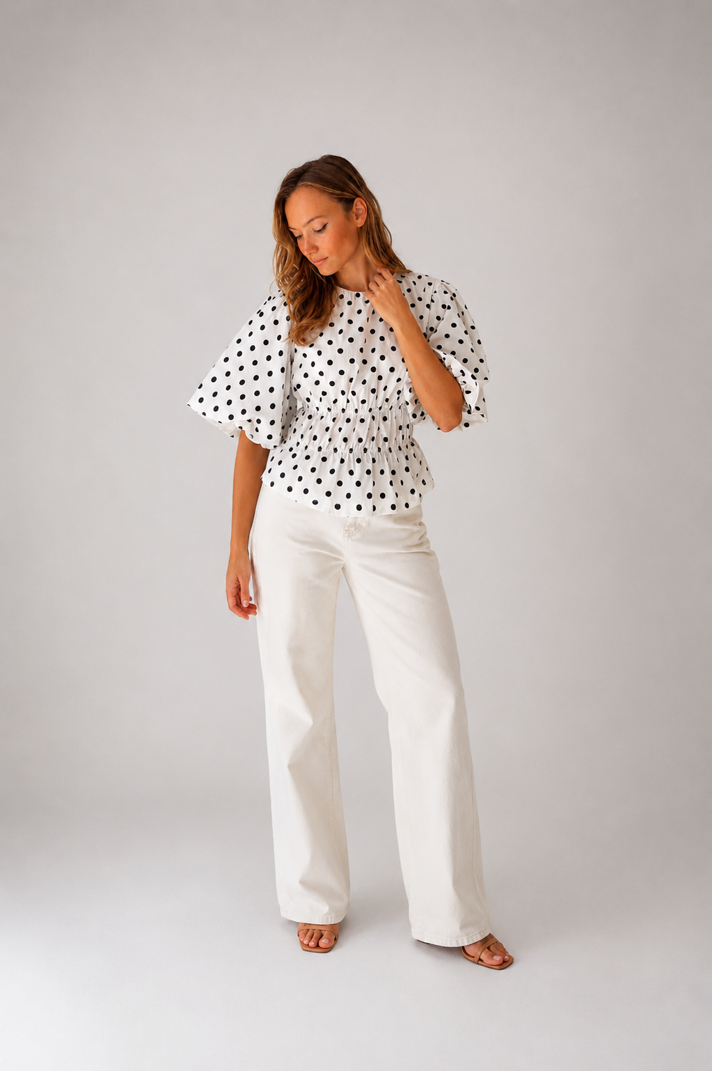 Blusa peplum Lucy