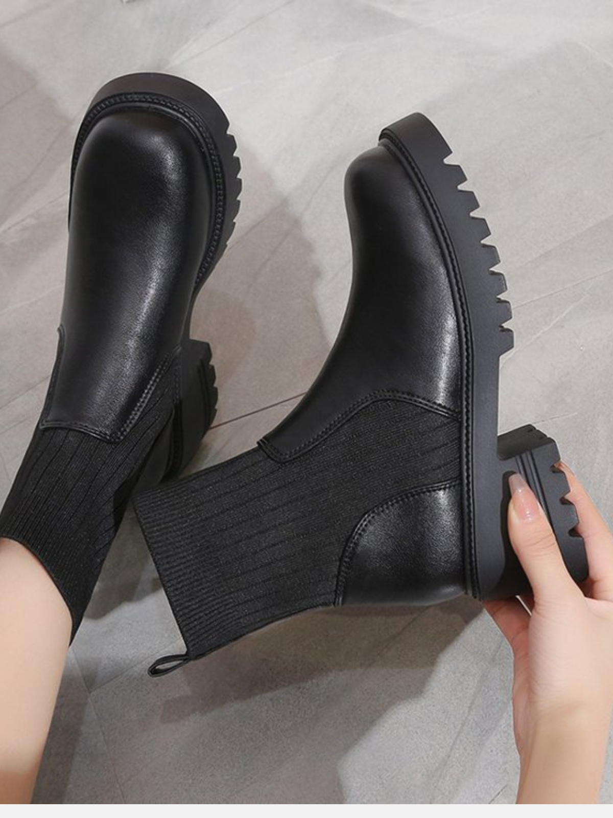 Bottines chaussettes Maisie