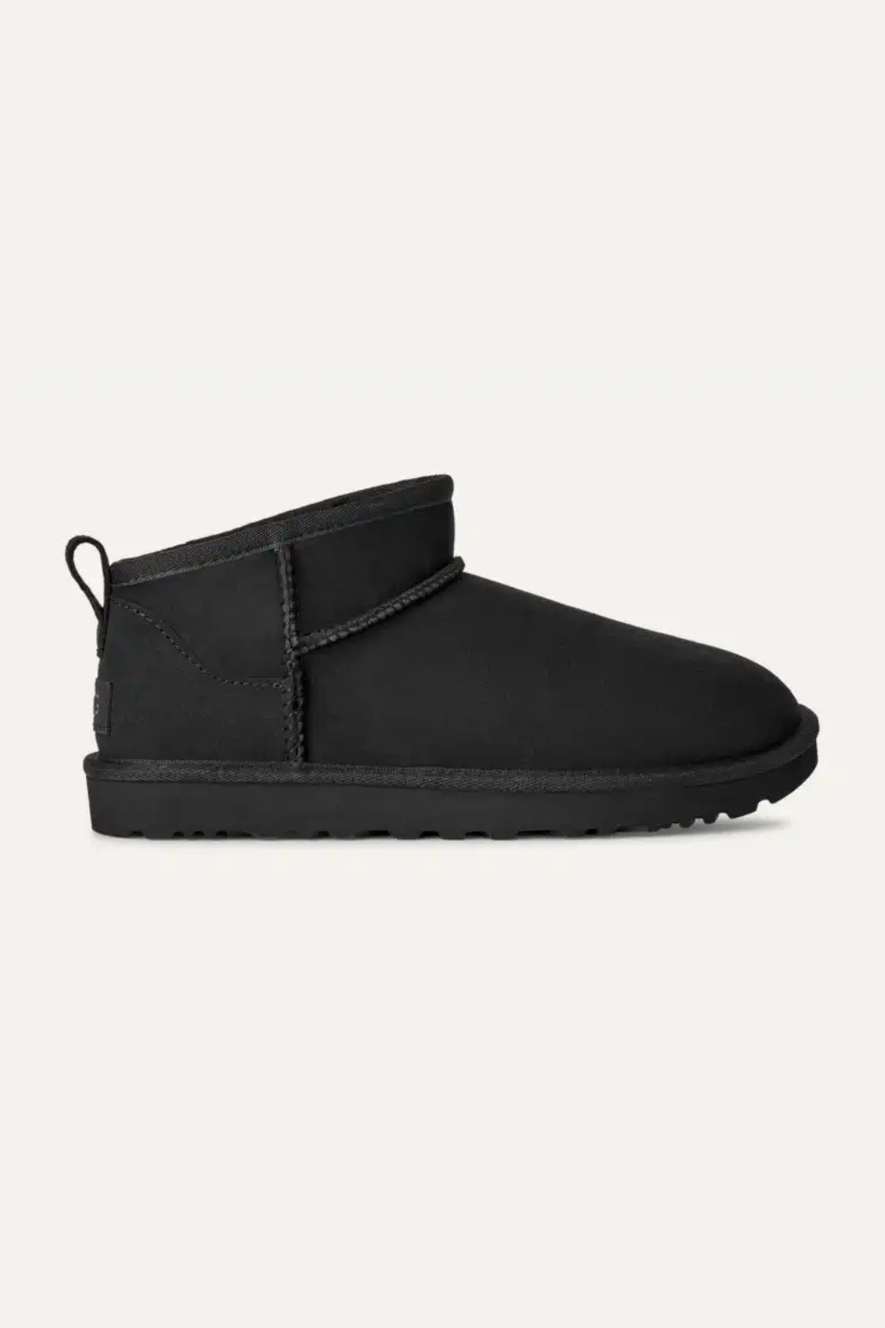 Women UGG Classic Ultra Mini Fur Lined Boots - Black