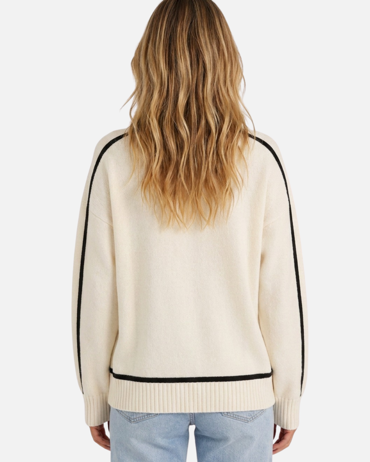 Women Oversized Roll Neck Jumper
