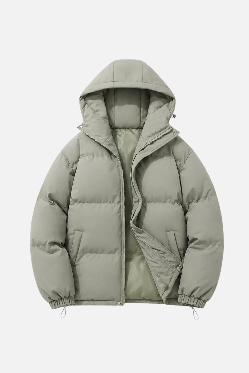 Doudoune à capuche pour homme coupe oversize
