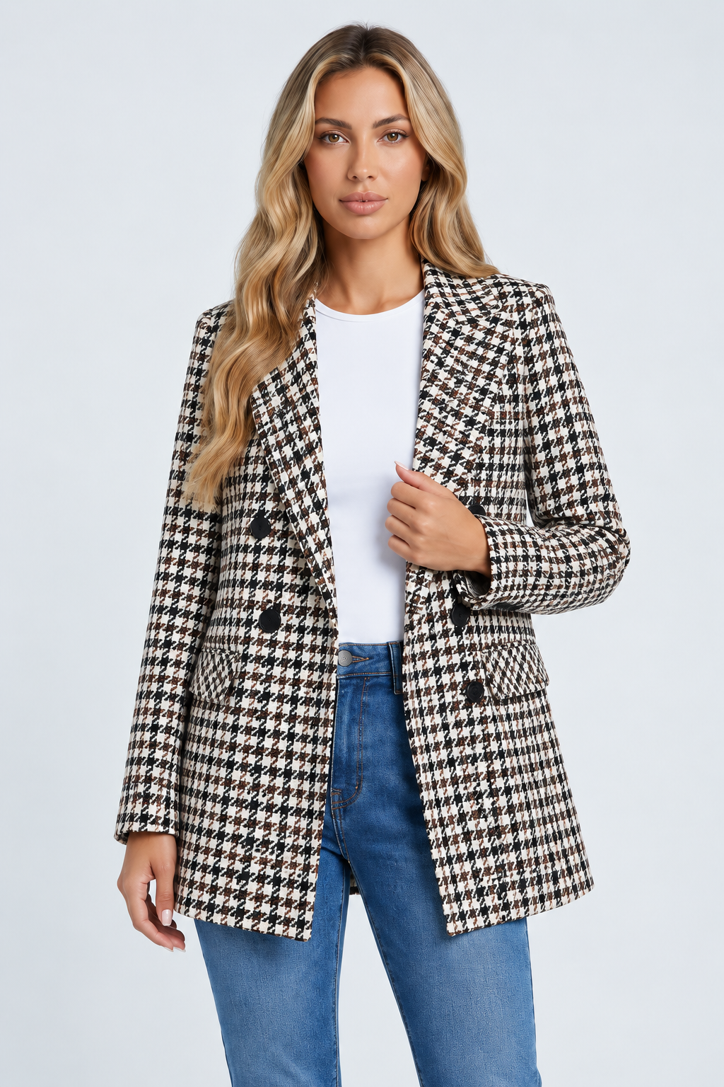 Blazer croisé à double boutonnage Nora