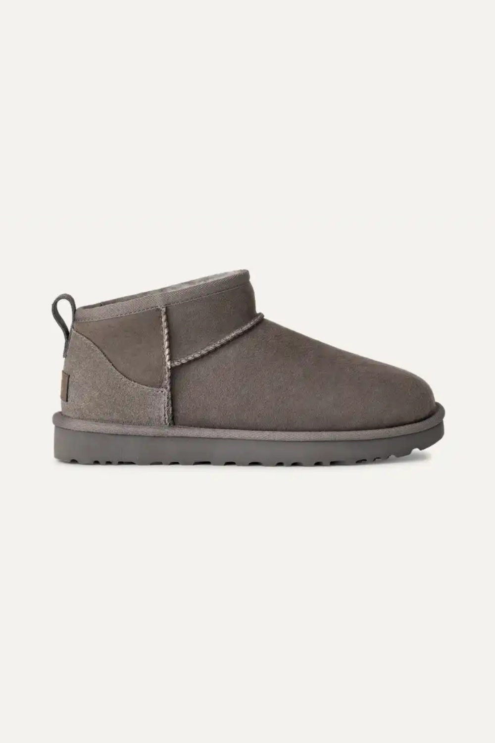 Women UGG Classic Ultra Mini Fur Lined Boots - Grey