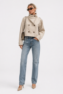 Jody Cropped Trench Jacket