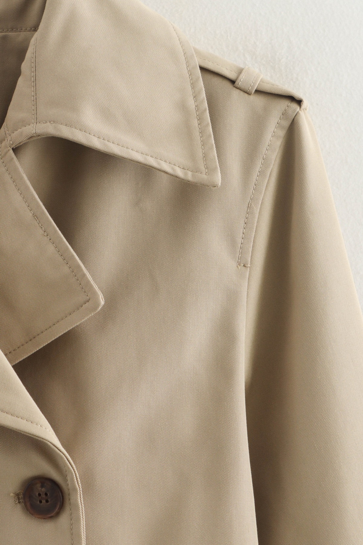 Stacy Cropped Trench Coat