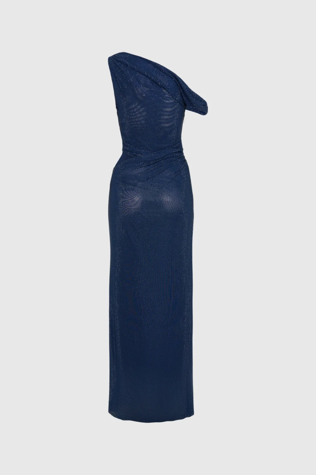 Cassiopée sequin one-shoulder maxi dress