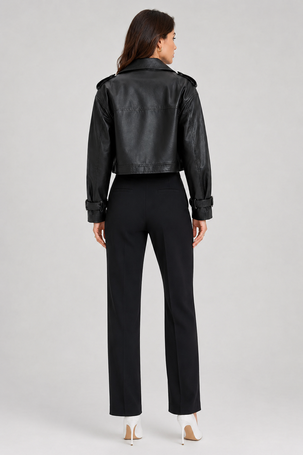 Judith Cropped Trench Coat