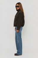 Julie Suede Look Cargo Jacket