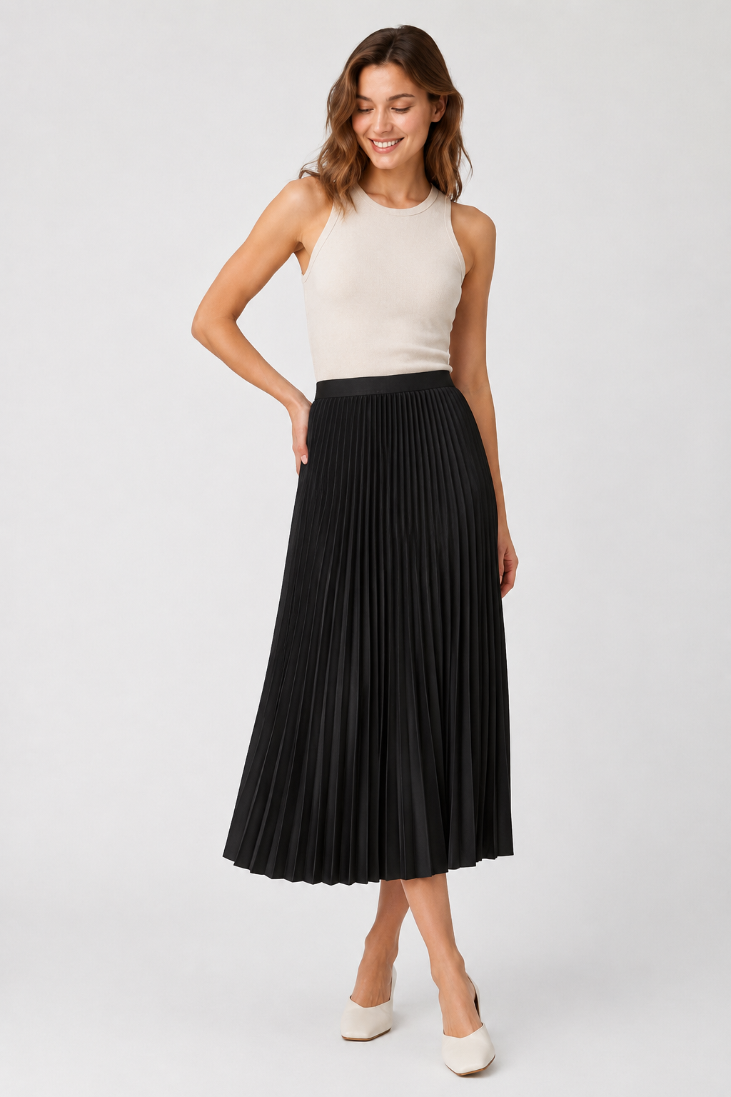 Jupe midi Salischa