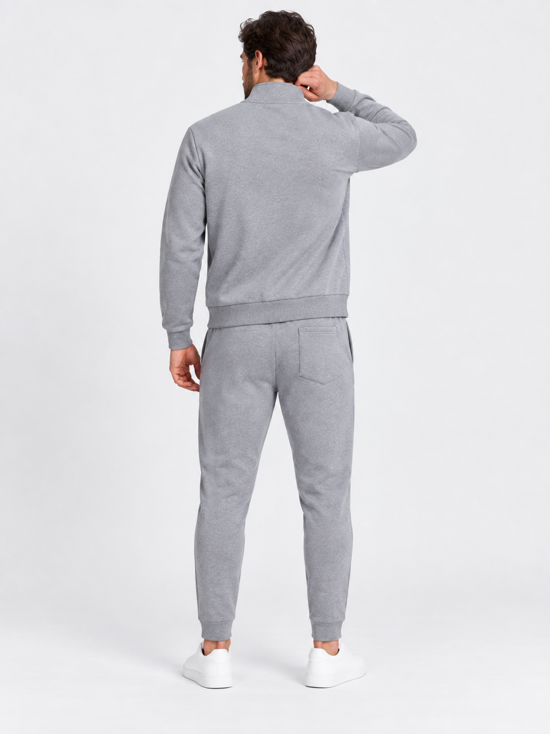 Men Full Zip Tracksuit Set