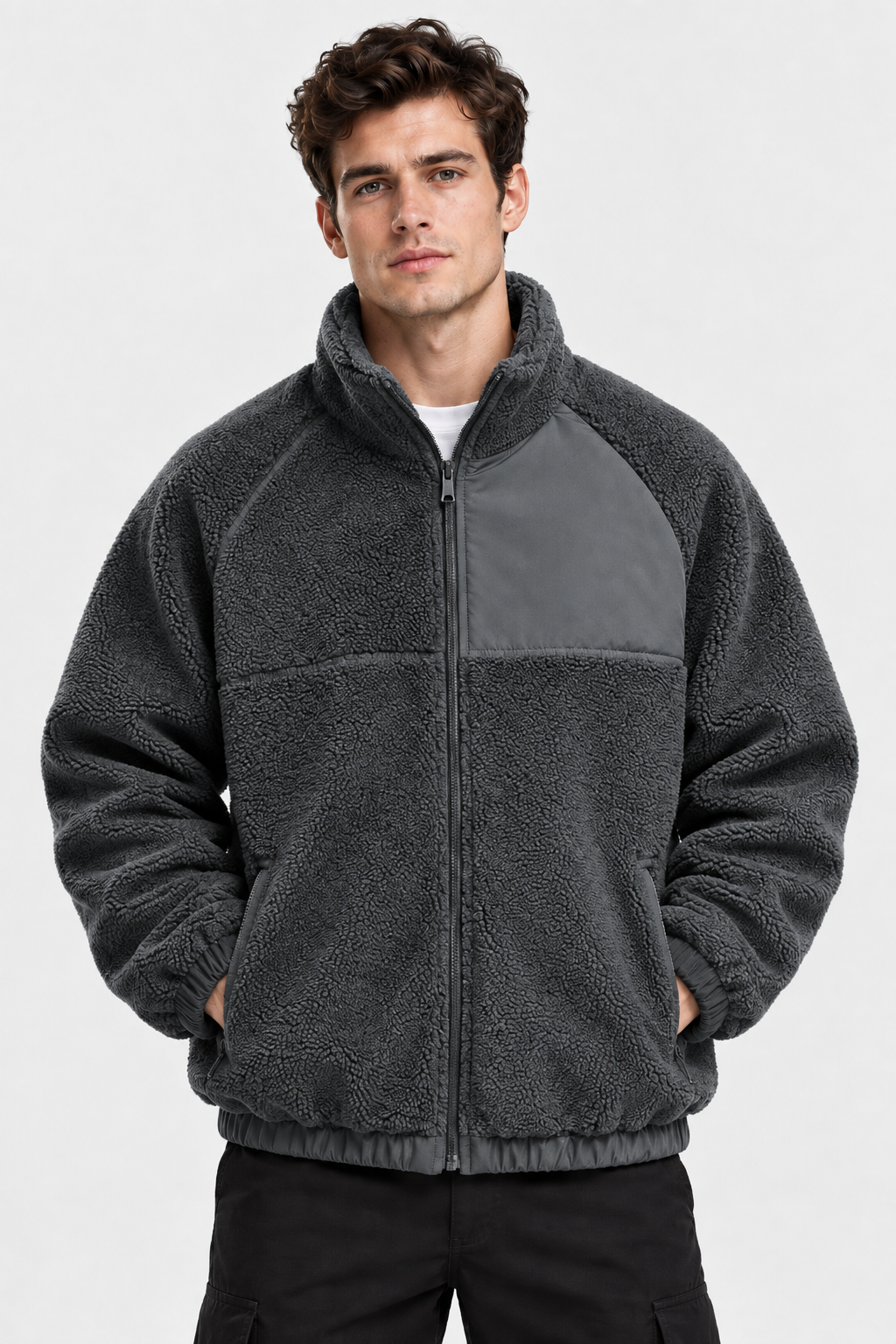 Veste polaire Sherpa isolée pour homme