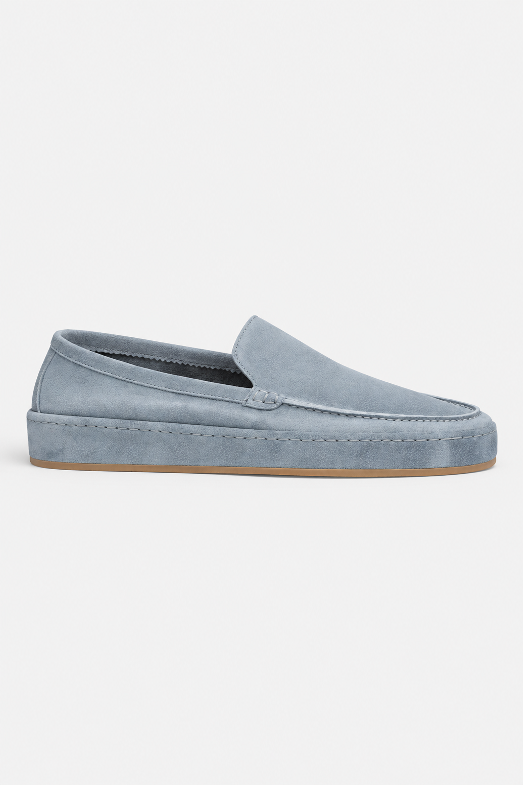 Men Suede Stylish Slip On Loafers Cushion Sole