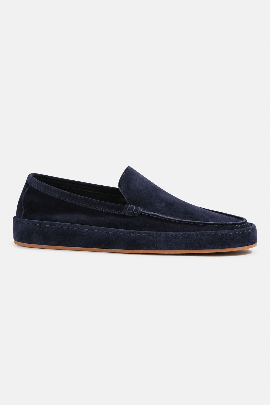 Men Suede Stylish Slip On Loafers Cushion Sole