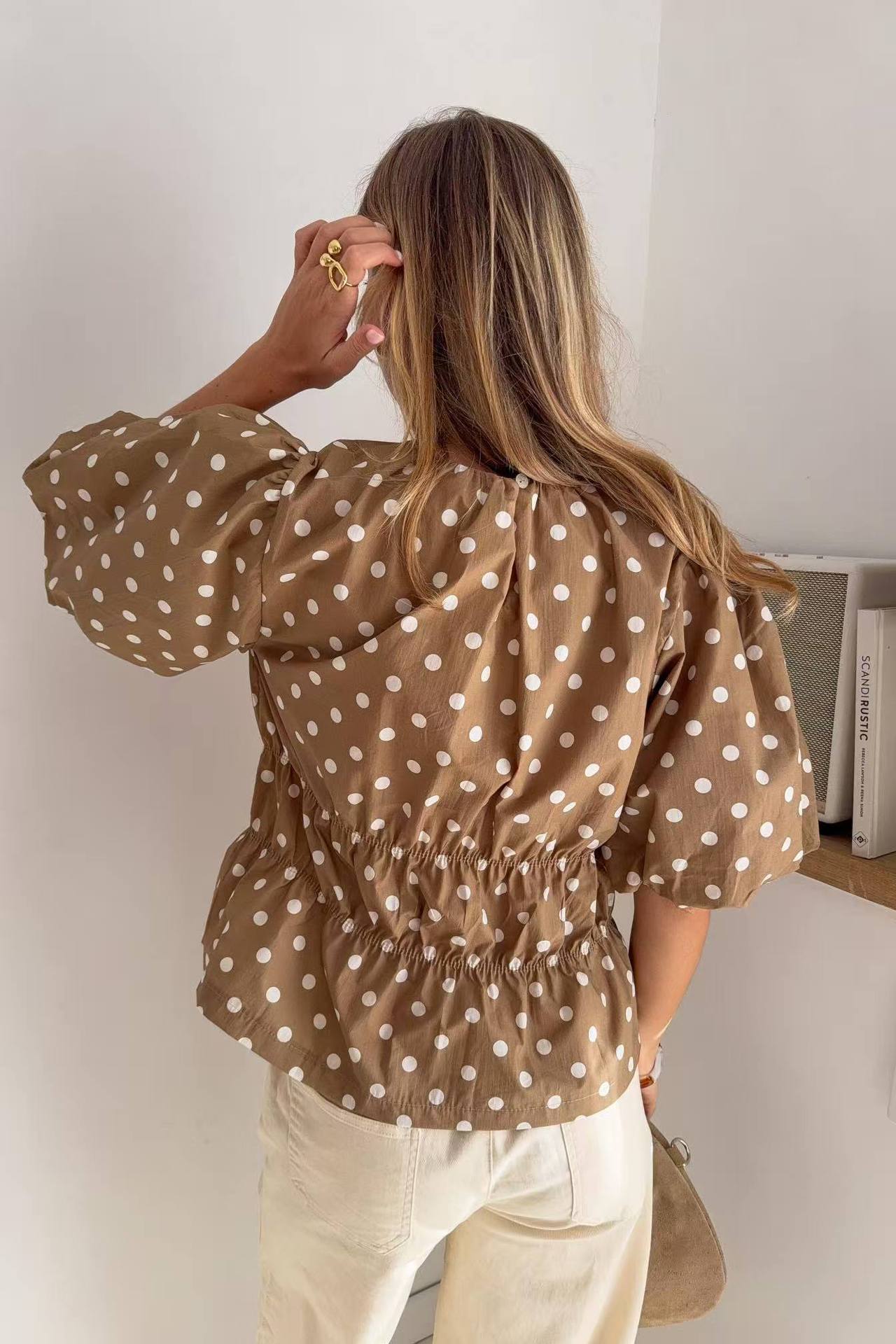 Blusa peplum Lucy