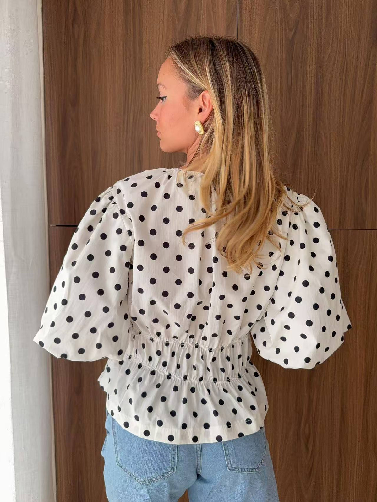 Blusa peplum Lucy