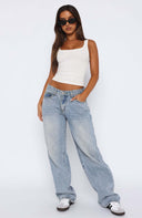 Sky Baggy Jeans