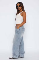 Sky Baggy Jeans