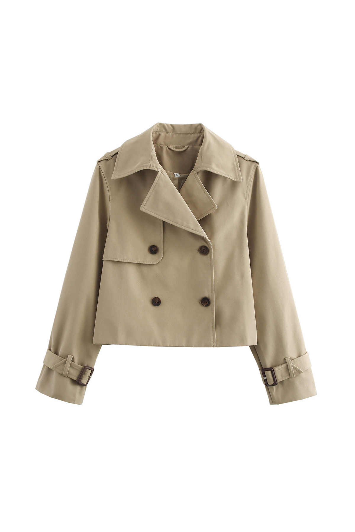 Stacy Cropped Trench Coat