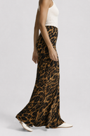 Denise Leopard Skirt
