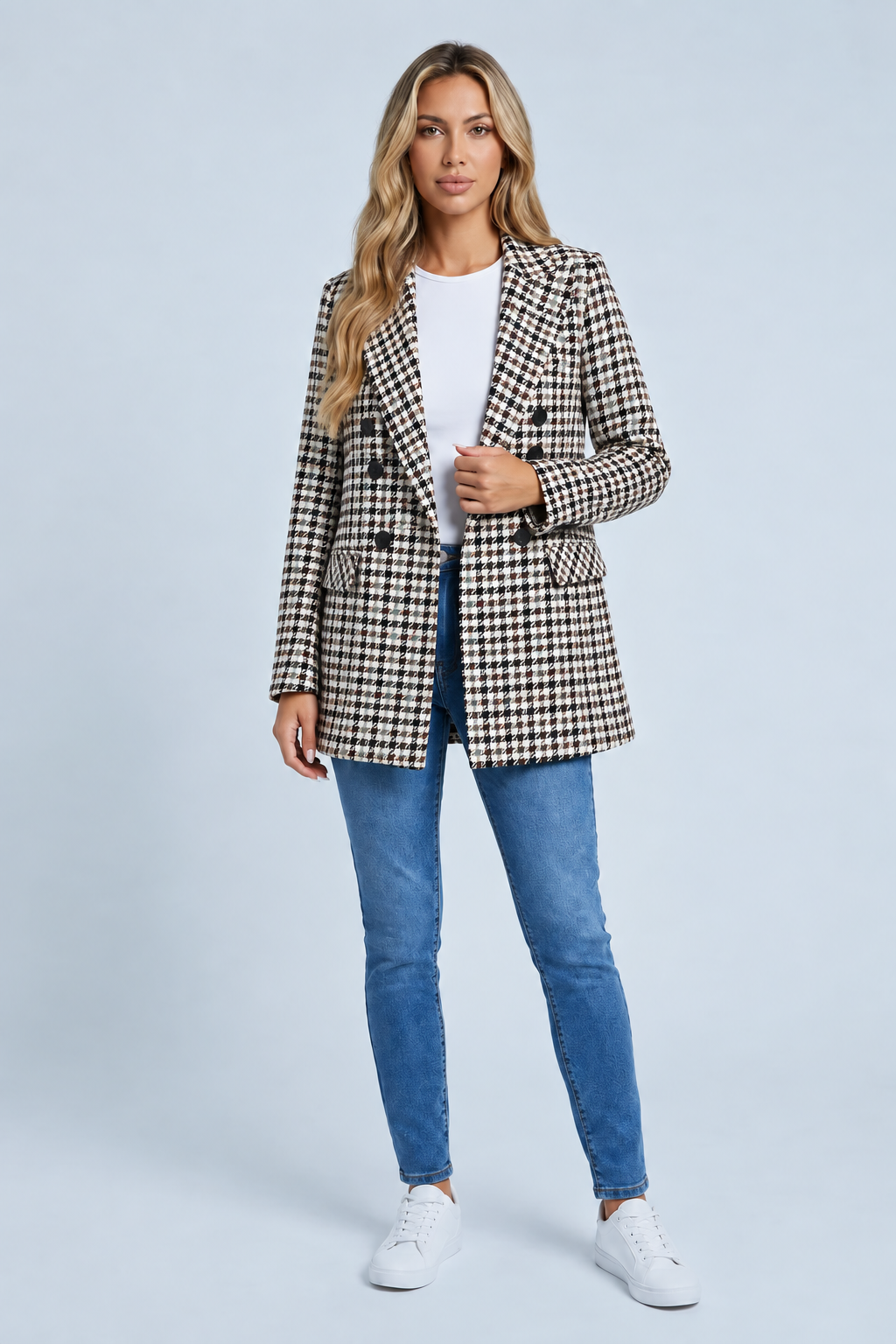 Blazer croisé à double boutonnage Nora