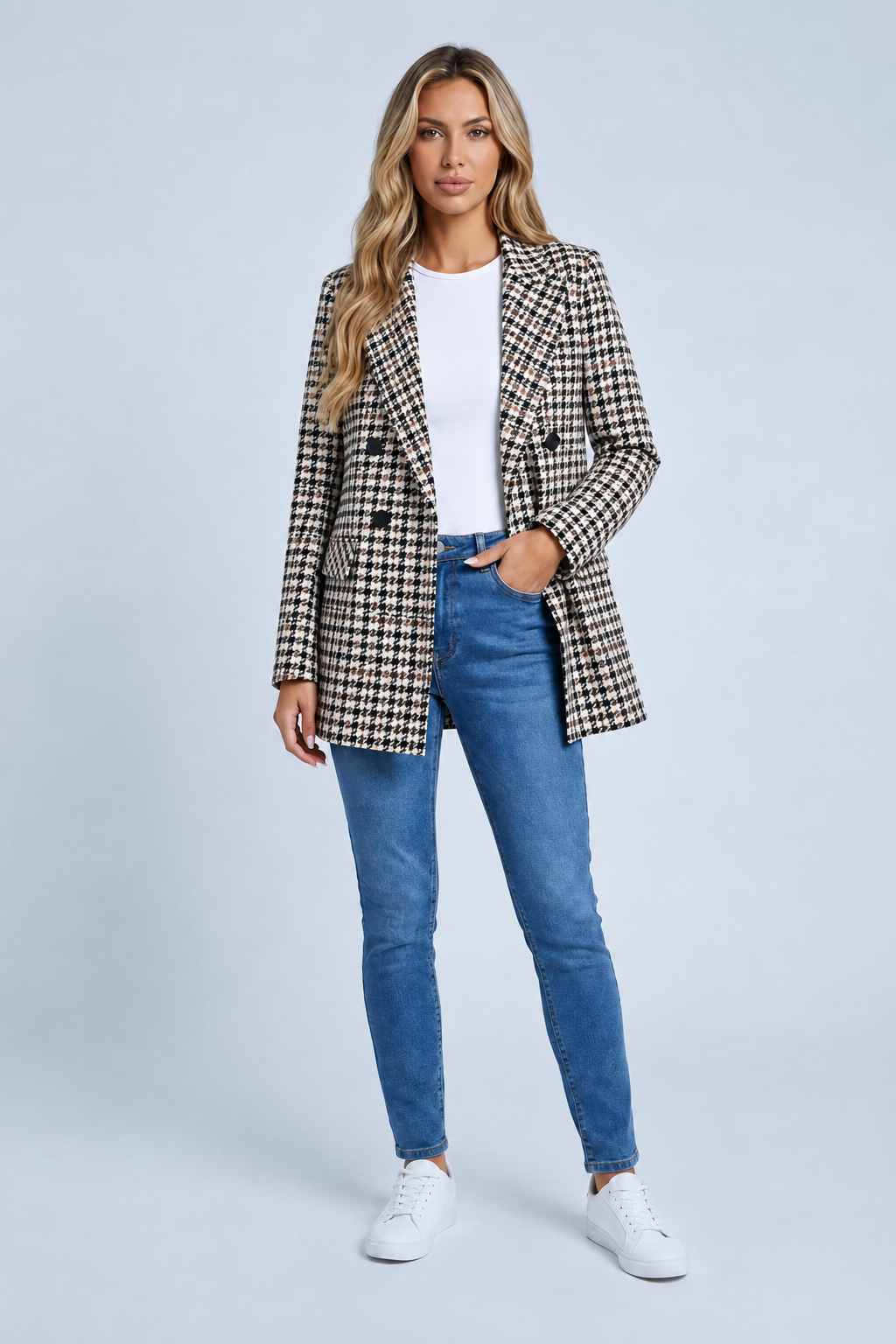 Blazer croisé à double boutonnage Nora