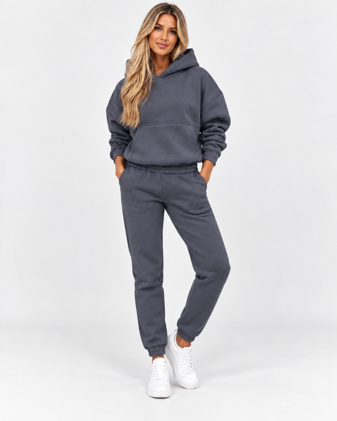 Women Oversized Hoodie Joggers Co-ord Set