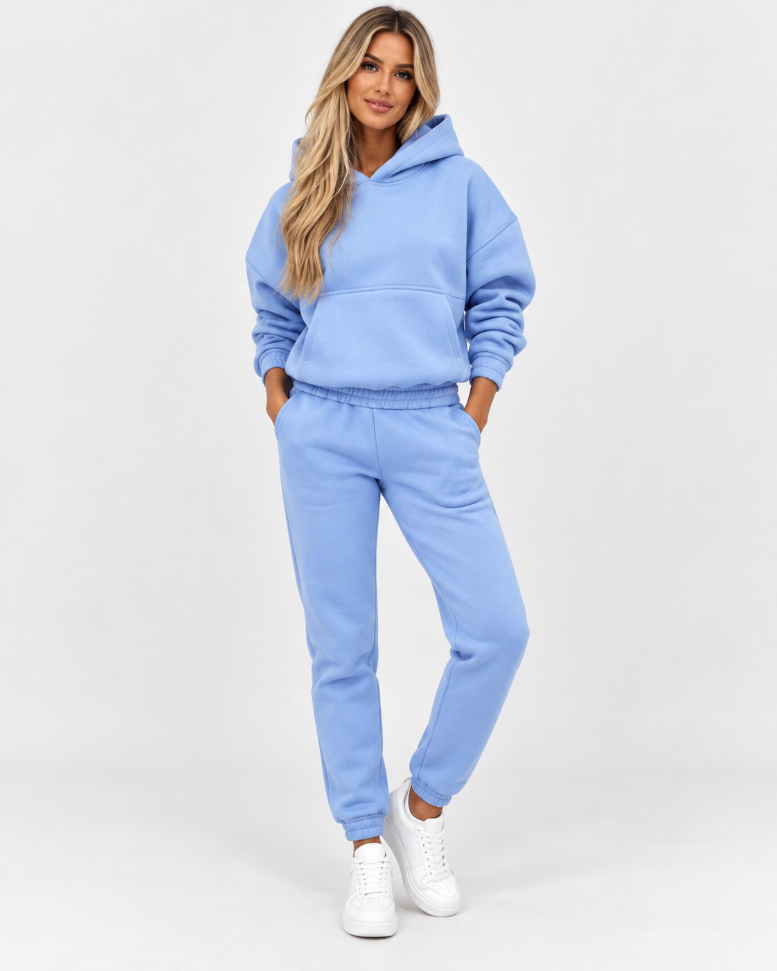 Women Oversized Hoodie Joggers Co-ord Set