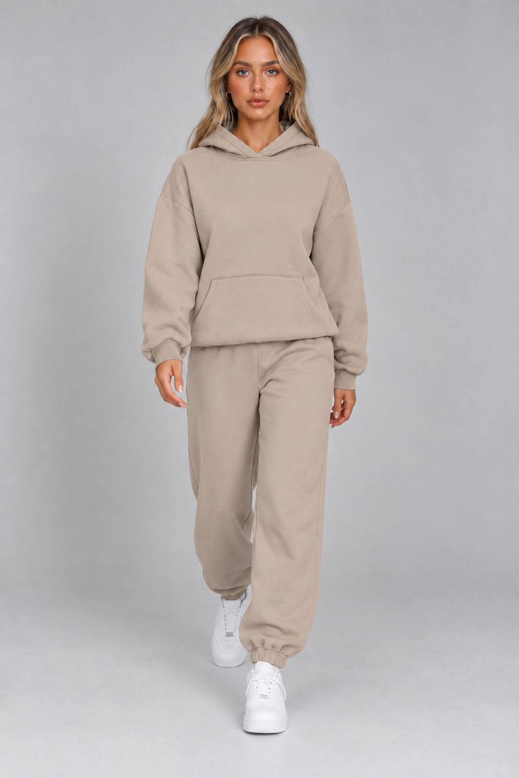 Women Oversized Hoodie Joggers Co Ord Set