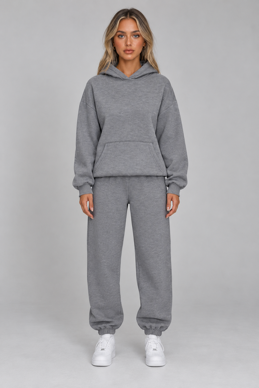 Women Oversized Hoodie Joggers Co Ord Set