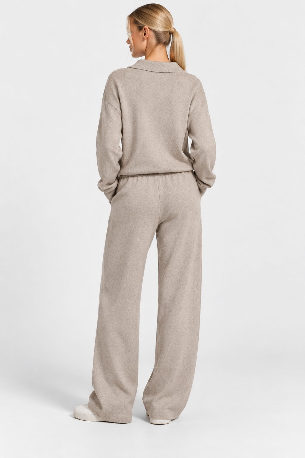 Women Knitted Oversized Loung Set